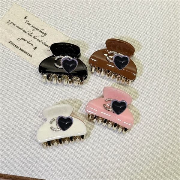 Luxury Barrettes Small Crystal Claw Clip Fashion Jewelry Designer Hair Clips Claws Women Hairjewelry Accessories