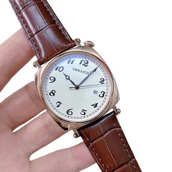 JASON007 V1 UPGRADED American 1921 Mix Color Automatic Mechanical Men Watches Bracelet Rose Gold Squar Luxury Mens Wristwatches Stainless Steel