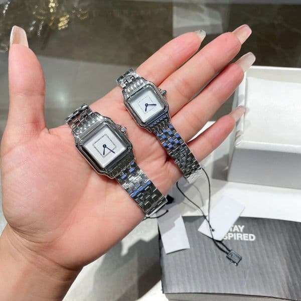 Jason007 Watches Moissanite Watch Luxury Silver Designer Watch Womens Panthere Watch Top Quality Fashion Quartz Women Watch 316L Stainless Steel Watch montre