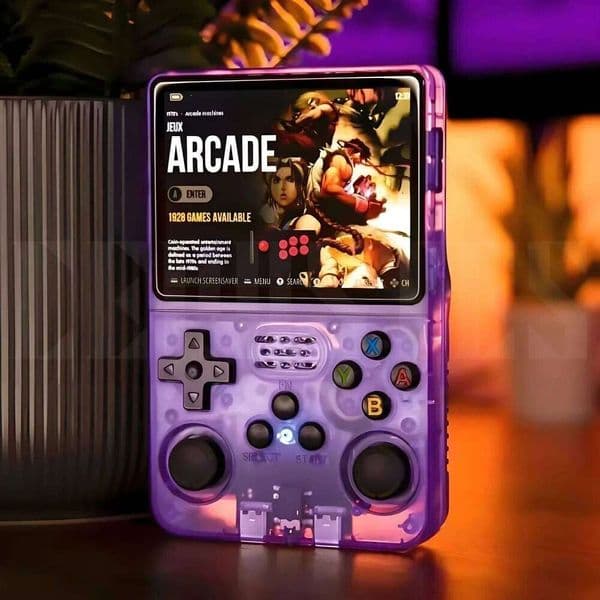 R36S Retro Handheld Game Console Linux System 3.5 Inch IPS Screen R35s Pro Portable Pocket Video Player 128GB Games H260206