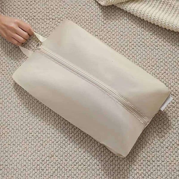 Portable Waterproof Anti-fouling Shoe Bag, Organizer with Zipper, Suitable for Travel and Outdoor Use 26H0206