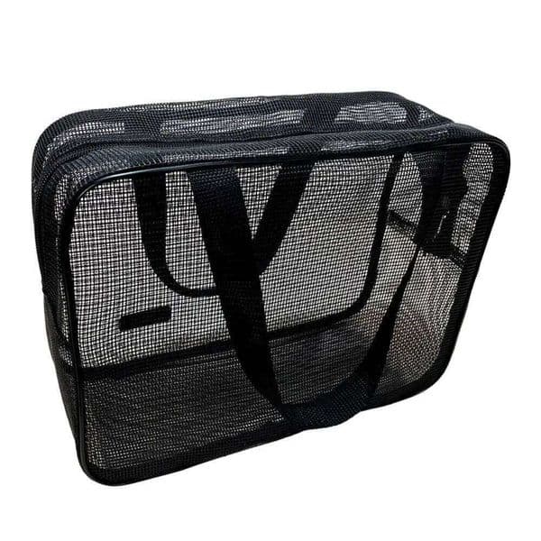Big Pockets Tote Easily Carry Mesh Quick Dry Shower Storage Bag Beach 26H0206