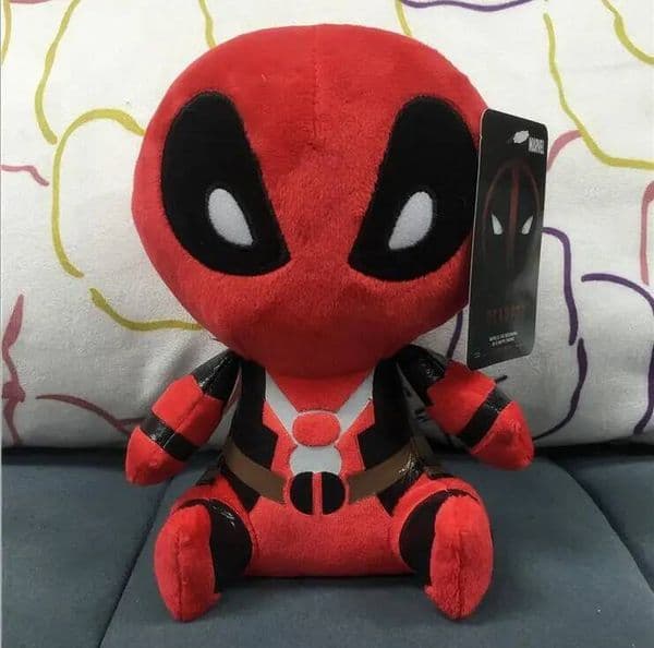 Marvel Kawaii Cute 20Cm X-Men Deadpool Movie Plush Puppet Figure Toys For Children Luxury Marvel Plush Toys