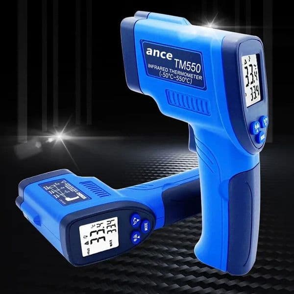 Laser TD360 handheld industrial with adjustable emissivity TM550 infrared thermometer