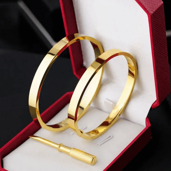 braclets women classic jewlery bracelets gold bracelet designer luxury jewelry Diamond bangle 18K Size 17-19