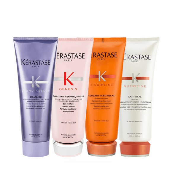 2026 Luxury KERASTASE Hair Conditioner 200Ml oli Softening Vitality Ginger Nourishing Water Light Protecting Color Strong Flexible Protein Repair fast delivery