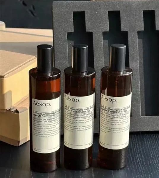 Aesop Aromatique Room Parfum D'INTERIEUR Set Istros Cythera Olous Woody Notes Incense Spray 100ml*3 Hoursehold Air Freshener