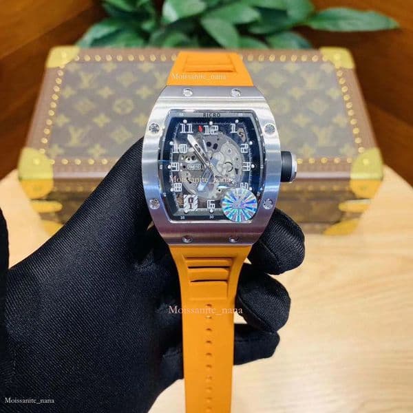 Men's automatic mechanical movement 904 fine steel size 49x41x15mm series designer watches men moissanite mens luxury watch