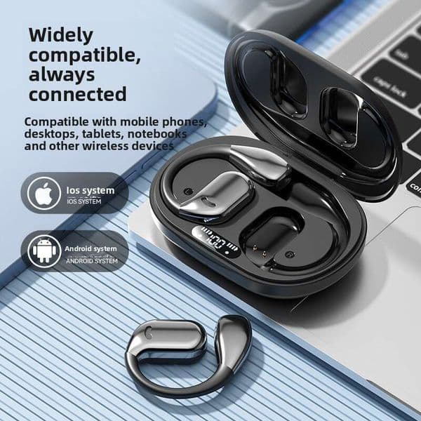 M75 Bluetooth Earphones OWS Over-Ear No Ear Pain Sports Outdoor Music Call AI Translation 144 Languages Wholesale