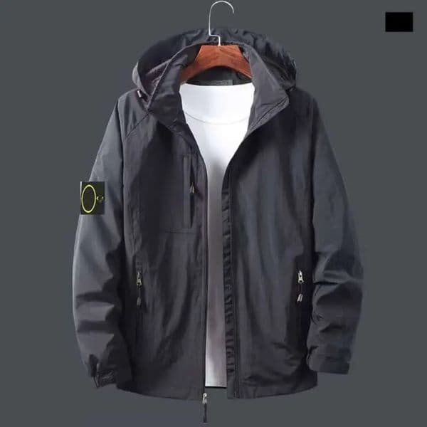Jacket Mens Womens Outdoors Pull Jackets Versatile Waterproof Windbreaker Topstoney Hooded Coat Slim Thin Lslanda Hoodie Stone Overshirt 1Db