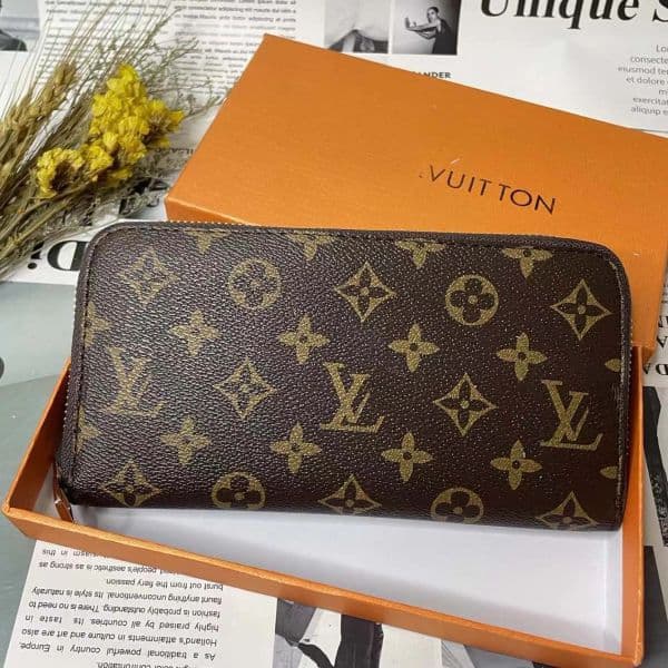 Luxury Fashion women clutch long lvslys wallet Embossing pu leather single zipper designer Men vittonnwallets classical coin purse card holder purses