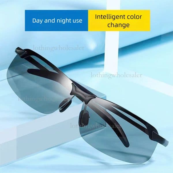 2026 Polarized Designer Night Vision Glasses Fashion Luxury Brand Men's Driving Fishing Color Changing Sunglasses Day And Night Special Outdoor Glasses