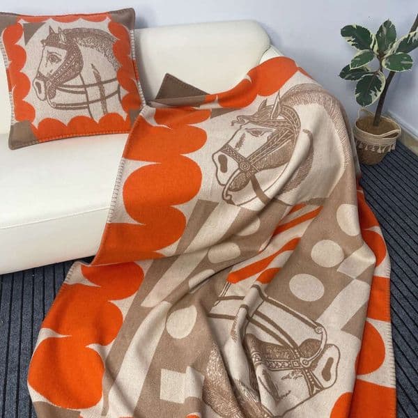Blanket Breaking News New Classic Horsehair Blanket Shawl Wool And Cashmere Blanket