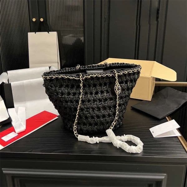Straw Bag Tote Handbag Designer Bag Classic Hundred Beach Bag Fashion Shoulder Bag Large Capacity Canvas Shoulder Bag Shopping Bag