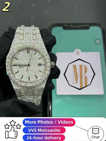 designer luxury mens moissanite watch women watches men iced out watch diamond montre mossanite watch Montre de luxe moissanite watch 1liu1