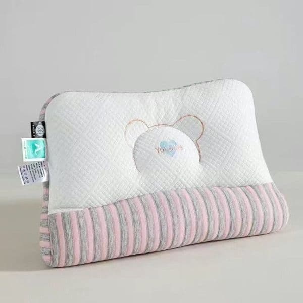 Designer Reverse Traction Cervical Pillow 8cm Soft 7A Antibacterial Neck Support Pillow for Deep Sleep