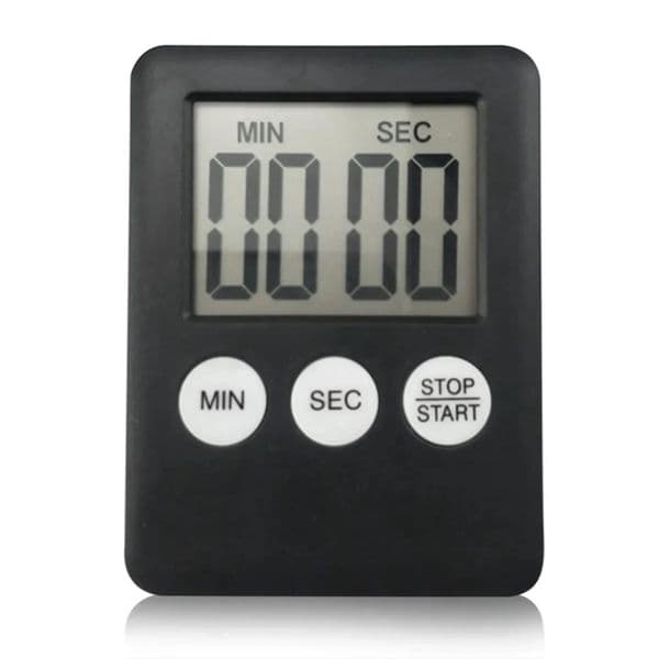 Digital Electronic Kitchen Timer Mini Stopwatch LCD Display Multi-Function for Sports Exercise Baking Cooking