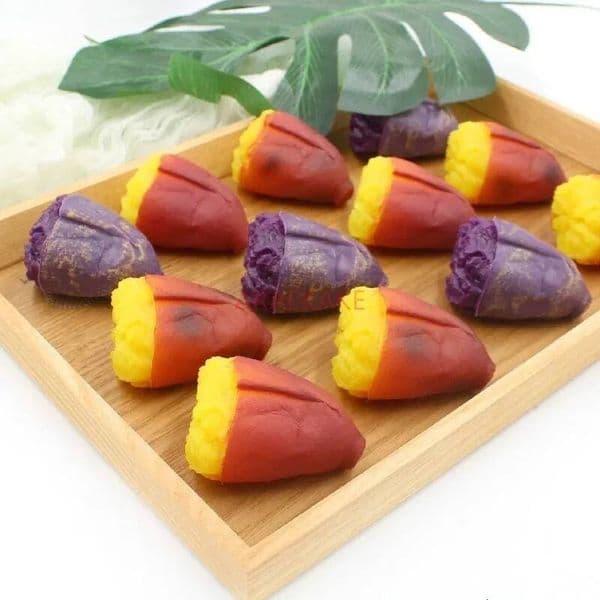 Bestseller 1pcs Simulated fake purple sweet potato, photography decoration, children's early education play props ddmytues