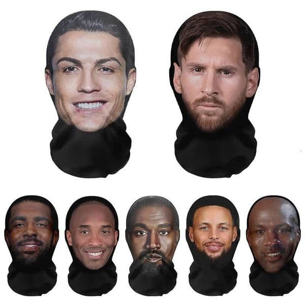 Bestseller 3D Realistic Halloween Masks Human Cosplay Funny Party Prop Mesh Mask Full Face Headwear Mascaras De Caras ddmytues