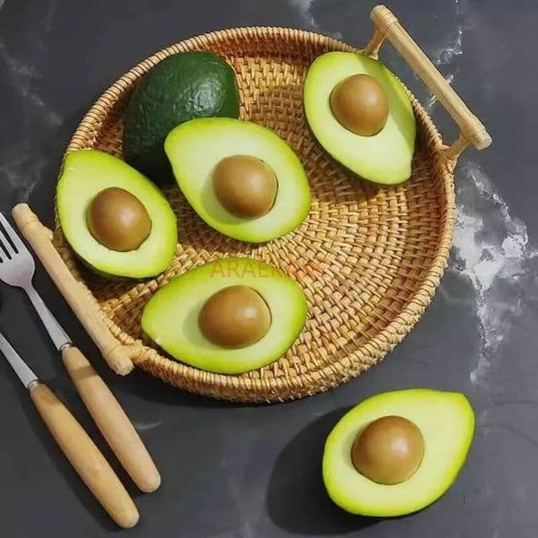 Bestseller 1PCS Avocado imitates real fake fruit models, avocado mall decorations, ornaments, photography, and props ddmytues