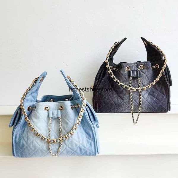 Shoulder Bags 25c chain hobo Bucket quilted Designer Shoulder bag leather Luxury handbag pochette tote bag purse Basket Clutch Crossbody travel Even Underarm Bags