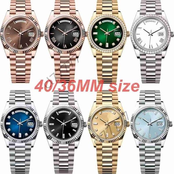 w1_shop Luxury Designer Watches Women and Mens Wath 41mm 36mm 31mm 28mm Mechanical Watch Waterproof Luminous Wristwatches Montre De Luxe Watch Stainless steel W95