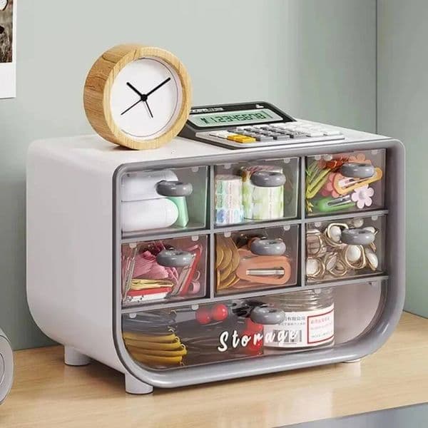 Bestseller Desktop with Drawer Cosmetic Multifunctional Jewelry Stable Load-bearing Multi-scenario Transparent Storage Box ddmytues