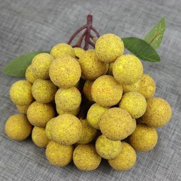 Bestseller Simulated fruit model, fake and longan ornaments, supermarket window decorations, display, photography props ddmytues