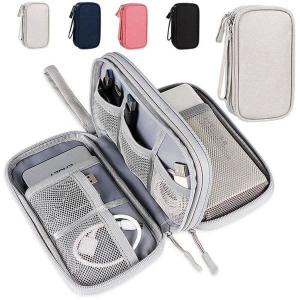 Bestseller Bestseller Wire Organizer Zipper Bag Portable Storage Pouch Voyage Indispensable Holiday Accessories Travel ddmytues ddmytues