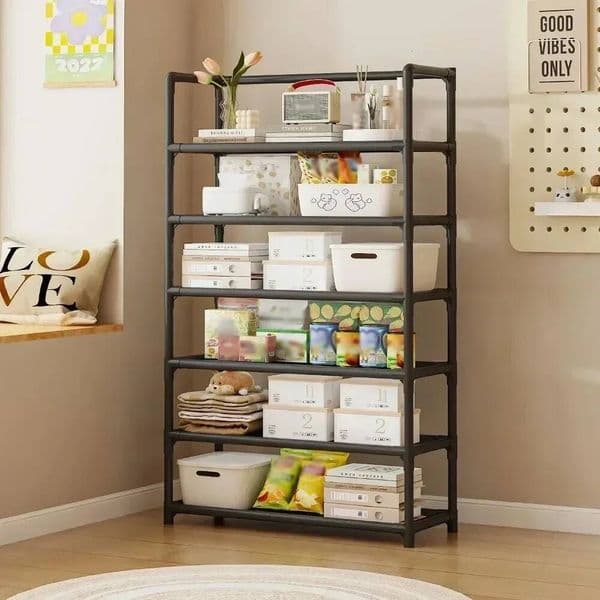 Bestseller Household Simple Assembly Multi Floor Standing Organizer Dormitory Storage Rack Shoe Cabinet ddmytues