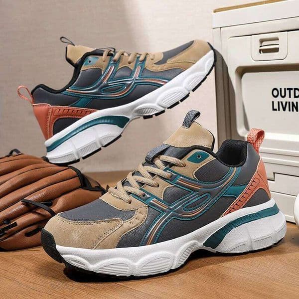 Men's casual sneakers four season new breathable light outdoor racing running fashion student plus size speed sports shoes