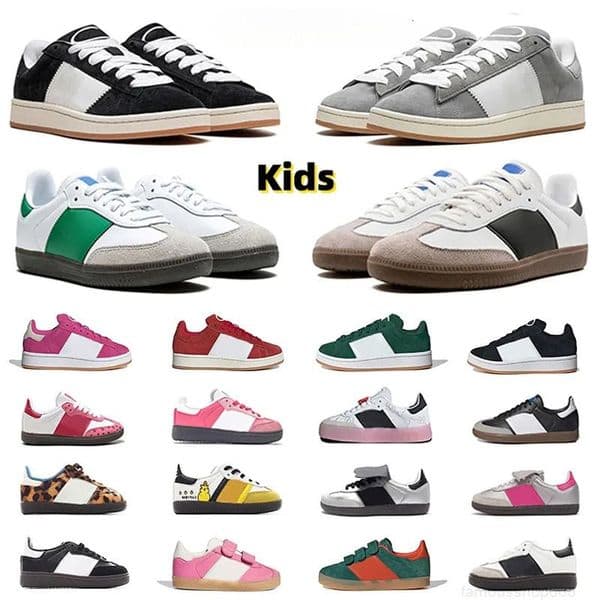Sandals With Box Designer 00s Kids Shoes Originals OG White Black Toddlers Baby Boys Girls Athletic Outdoor Sneakers Trainers Infants Children PS Pour Enfant Sapato