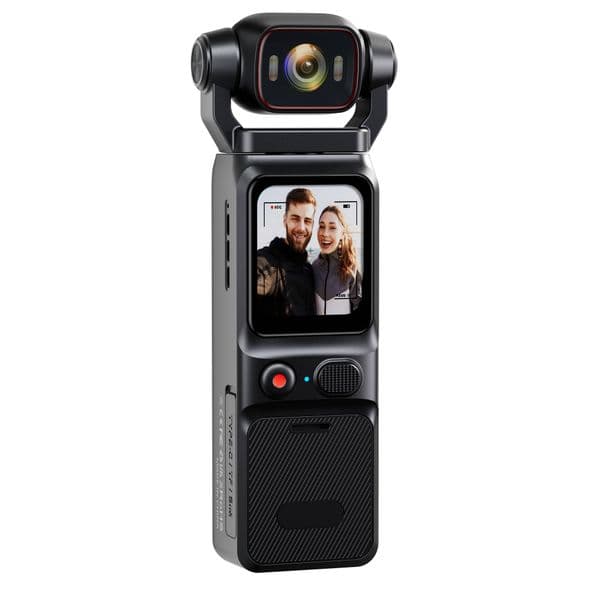 Mini Wifi 4K HD 1080P Resolution Action Camera 1.3Inch LCD Display 270-Degree Rotatable H.265 Video Compression Accessory