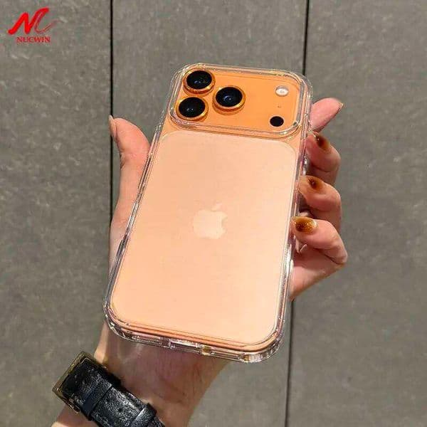 For 17 16 Case Business PC TPU Hybrid Armor Cover for iPhone 12 13 14 Pro Max Slim Matte Transparent Phone Cases