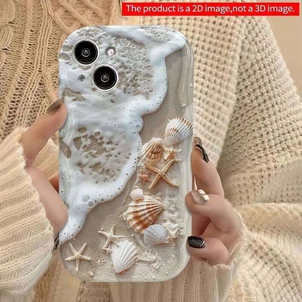Summer Beach Starfish Shell Pattern Phone Case For Samsung Galaxy S26 Ultra S25 S24 S23 S22 S21 S20Plus FE A56 A55 A54 A16 Cover W260601