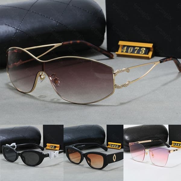 Women Ls Man Fashion Rectangle Sunglasses Glasses Diamond Unisex Designer UV Protection Sunglass