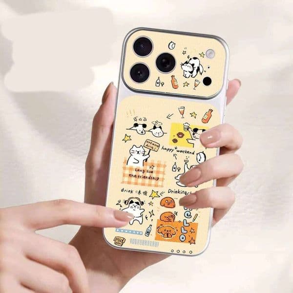 Happy weekend window Phone Case For iPhone Air 16 E 15 14 13 12 11 Pro Max 17E 8 7 Plus X or 17 Serieso TPU Cover