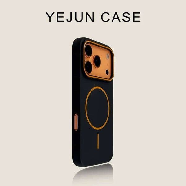Ultrathin Simple Magsafe Phone Case for iPhone 17Air 16 15 14 Plus 13 12 11 Pro Max Matte Lens Wireless Charging Soft Cover W260601