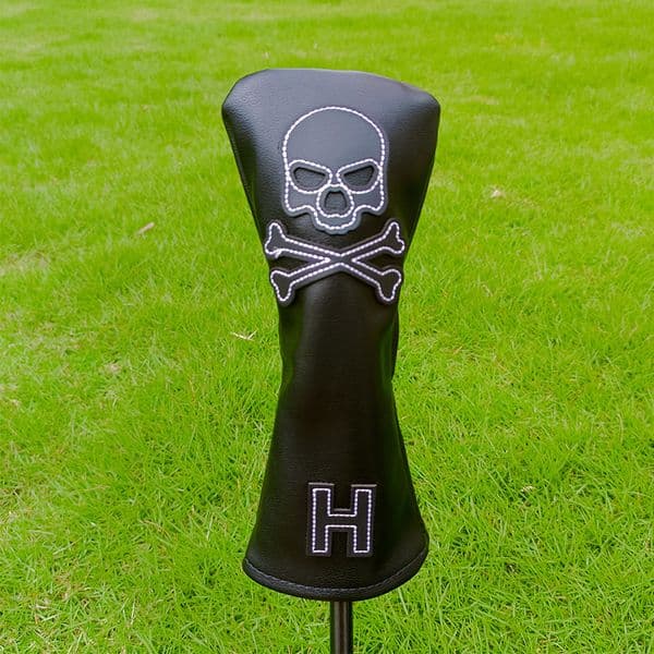 Other Golf Products Club Covers, Skull-shaped Wood Iron-wood Iron Cartoon Cap Covers