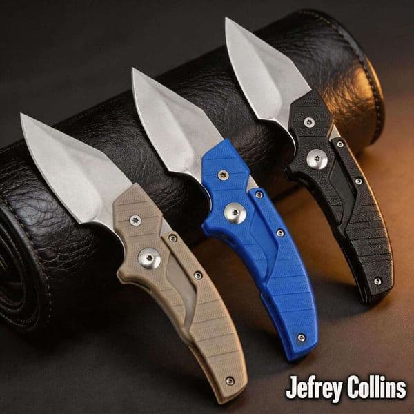 Jefrey Collins Cross-Border Hot Selling Self-Defense Pocket Portable Outdoor Mini Multi-Functional Folding Knife