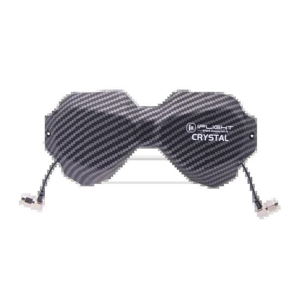 5.8G 9dBi LHCP RP-SMA Directional Patch Antenna with Omni Mushroom Antenna Case for DJI FPV Goggles HD Signal Upgrade Combo