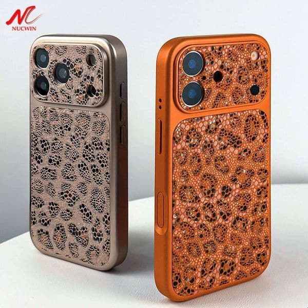 Imitate Upgrade Luxury Leopard Print Magsafe Case For iPhone 17 16 15 14 13 Pro Max Air Magnetic PC Shockproof New Cover