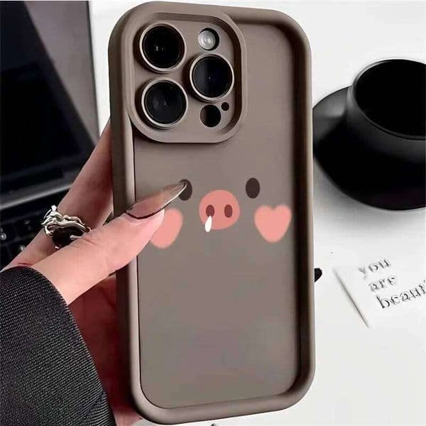 Funny Pig Pattern Phone Cases For Samsung Galaxy S25 S22 S23 S24 S21 FE Plus Ultra A56 A15 A55 A16 A54 A53 A36 A35 A33 5G Cover