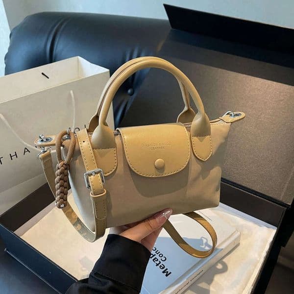 Free shipping designer niche single shoulder crossbody bag fashionable multifunctional velvet casual commuting texture simple women's handbag