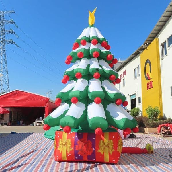 Outdoor Inflatable Christmas Tree with Blower - 6mH (20ft)