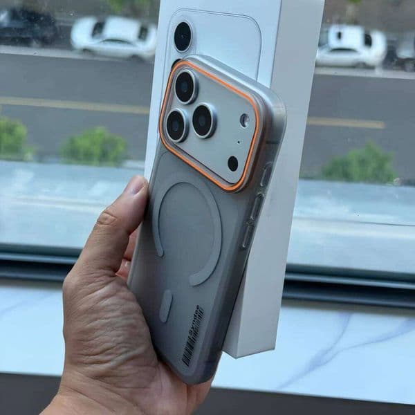 Luxury Matte Translucent Barcode Magnetic Case For iPhone 17 Air 16 15 14 13 12 11 Pro Max XR XS Plus MagSafe Charge Slim Cover W260601