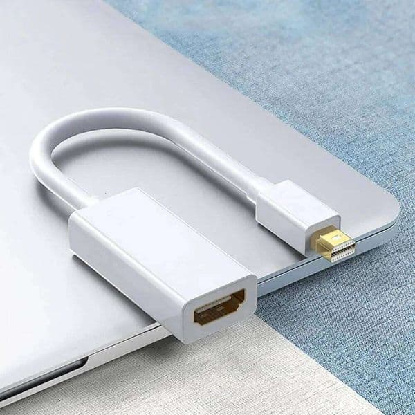 4K/1080P DP Adapter 4K UHD Mini DisplayPort to hdmi Converter Cable for MacBook Air Laptop PC Monitor Projector