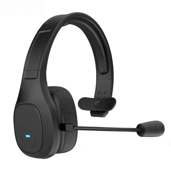 Premium Trucker Bluetooth Wireless Noise tech73 Cancelling Mono Headset With Mic High Fidelity Sound 30 Hour Talk Time L250718