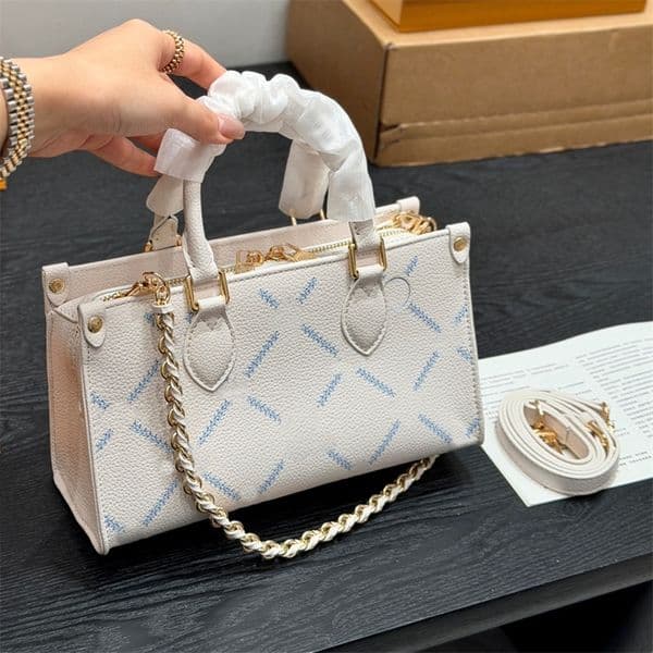 Woman Evening Tote Bag crossbody chain bag designer shoulder bags luxury handbag Travel Embossed Totes Leather TOP