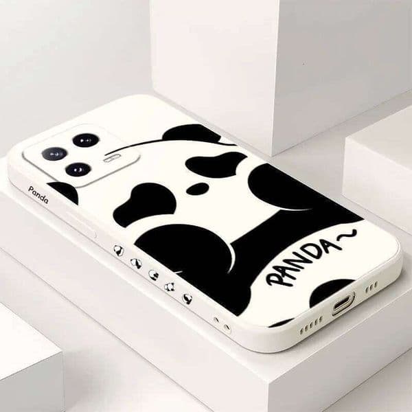Loving Little Panda Phone Case For Xiaomi Mi 15 14 14T 13 13T 12 12X 12T 12S 11 11T 10 10T 9 9T Pro Lite Liquid Silicone Cover